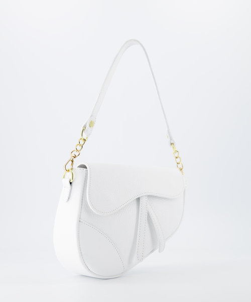 Nieuw Gigi - Classic Grain - Crossbodytassen - Wit - D01 - Goudkleurig