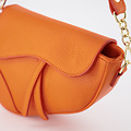 Gigi - Classic Grain - Crossbodytassen - Oranje - D29 - Goudkleurig