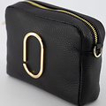 Jacine - Classic Grain - Crossbody bags - Black - D28 - Gold