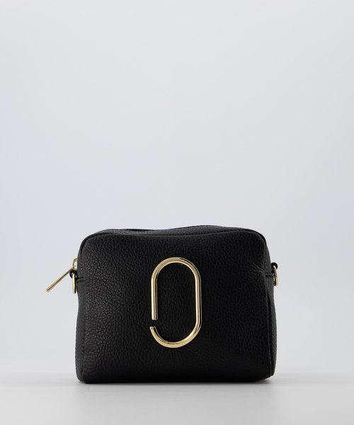 Jacine - Classic Grain - Crossbody bags - Black - D28 - Gold