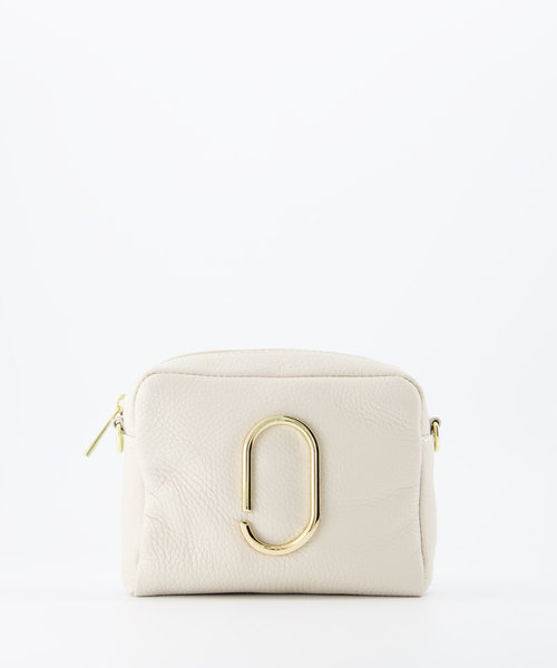 Jacine - Classic Grain - Crossbodytassen - Beige - D37 - Goudkleurig