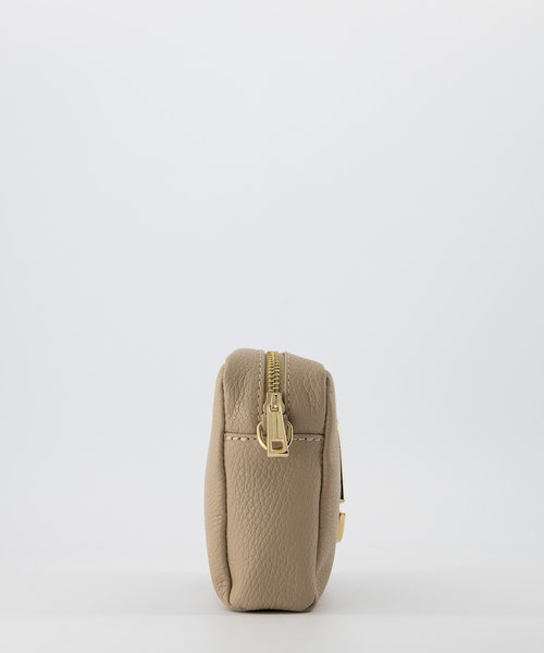 Jacine - Classic Grain - Crossbody bags - Taupe - D05 - Gold