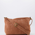 Karin - Suede - Crossbody bags - Pink - 62 - Bronze
