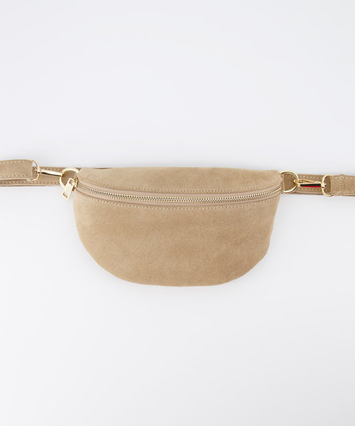 Zoey - Suede - Bum bags - Sand - 4 - Gold