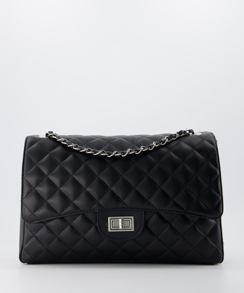 Audrey Groot - Sauvage - Crossbodytassen - Zwart -  - Zilverkleurig