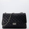 Audrey Groot - Sauvage - Crossbodytassen - Zwart -  - Zilverkleurig