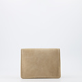 Janice - Suede - Crossbodytassen - Zand - 4 - Goudkleurig