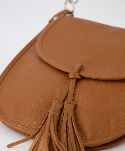 Meghan - Classic Grain - Crossbody bags - Brown - T01 - Gold