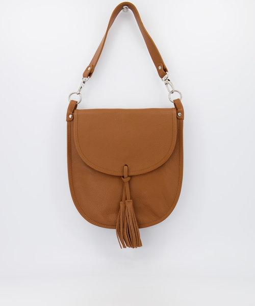 Meghan - Classic Grain - Crossbody bags - Brown - T01 - Gold