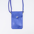 Nieuw Pona - Metallic - Crossbodytassen - Blauw - Kobalt - Goudkleurig