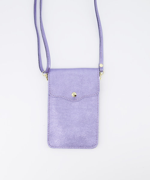 Nieuw Pona - Metallic - Crossbody bags - Purple - 32L - Gold