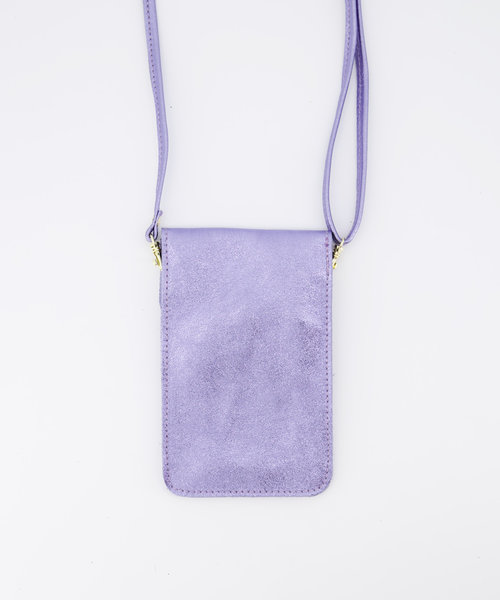 Nieuw Pona - Metallic - Crossbody bags - Purple - 32L - Gold