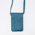 Pona - Metallic - Crossbody bags - Petrol - 535 - Gold