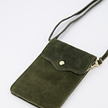 Pona - Suede - Crossbody bags - Green - 49 - Gold