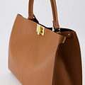 Noelle - Classic Grain - Hand bags - Brown - T01 - Gold