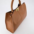 Noelle - Classic Grain - Hand bags - Brown - T01 - Gold