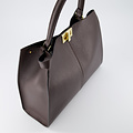 Noelle - Classic Grain - Hand bags - Brown - D23 - Gold