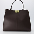 Noelle - Classic Grain - Hand bags - Brown - D23 - Gold