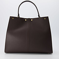 Noelle - Classic Grain - Hand bags - Brown - D23 - Gold