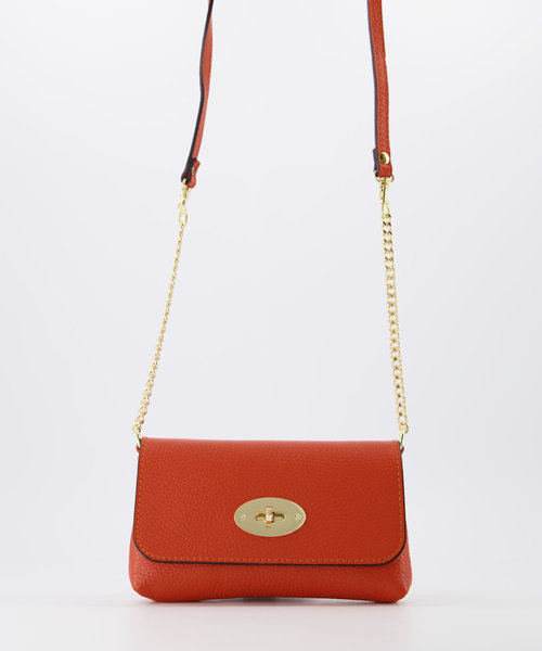 Finley - Classic Grain - Crossbody bags - Orange - D35 - Gold