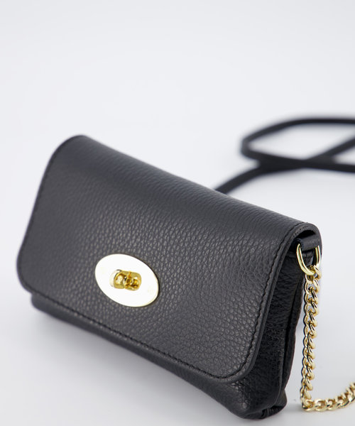 Finley - Classic Grain - Crossbody bags - Black - D28 - Gold