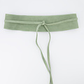 Nikkie - Suede - Wikkelriemen - Groen - 53 -