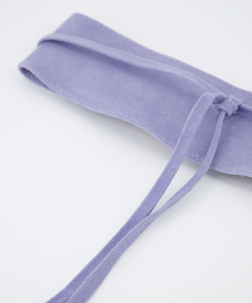 Nikkie - Suede - Waist belts - Purple - 54 -