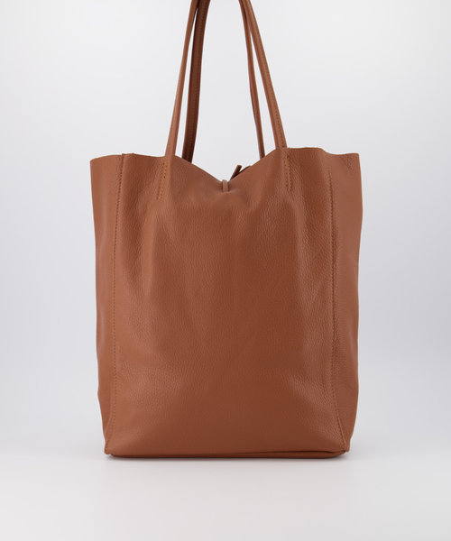 Mia - Classic Grain - Shoulder bags - Brown - D44 -