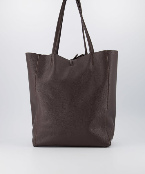 Mia - Classic Grain - Shoulder bags - Brown - D23 -