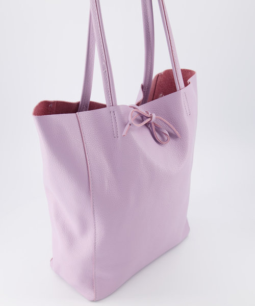 Mia - Classic Grain - Shoulder bags - Purple - D55 -
