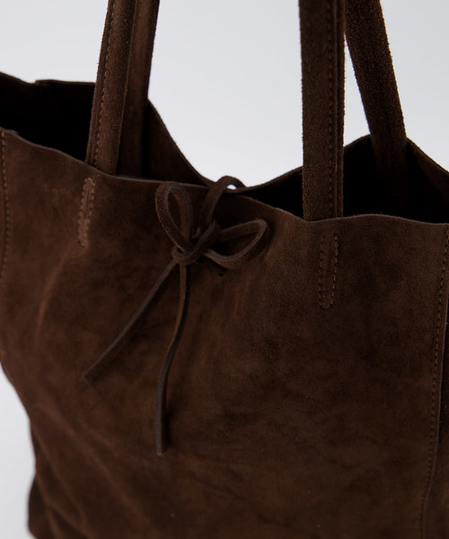 Mia - Suede - Shoulder bags - Brown - 7 -