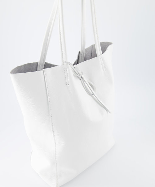 Mia - Classic Grain - Shoulder bags - White - D01 -