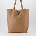 Mia - Classic Grain - Schoudertassen - Bruin - D85