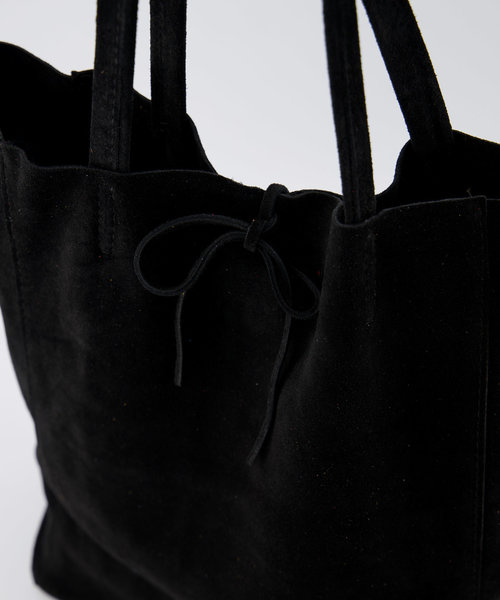 Mia - Suede - Shoulder bags - Black - 23 -