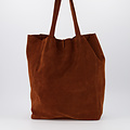 Mia - Suede - Shoulder bags - Brown - 37 -