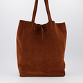 Mia - Suede - Schoudertassen - Bruin - 37