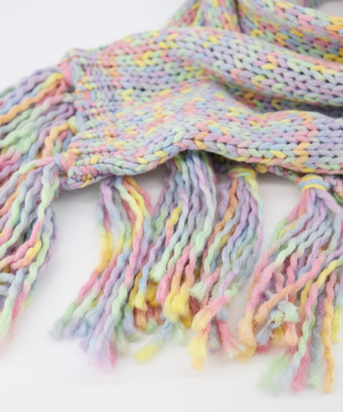 Milo Sjaal -  - Sjaals - Pastel Rainbow - 7102 -