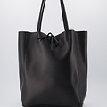 Mia - Classic Grain - Schoudertassen - Zwart - D28