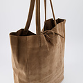 Nieuw Mia - Suede - Shoulder bags - Taupe - 24 -