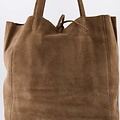 Nieuw Mia - Suede - Shoulder bags - Taupe - 24 -