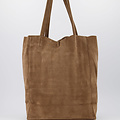 Nieuw Mia - Suede - Shoulder bags - Taupe - 24 -