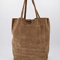 Nieuw Mia - Suede - Shoulder bags - Taupe - 24 -