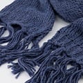 Vivian -  - Plain scarves - Blue - Jeans 1165 -