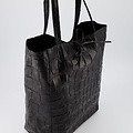 Mia - Croco - Shoulder bags - Black - 23 -