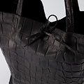 Mia - Croco - Shoulder bags - Black - 23 -