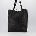 Mia - Croco - Shoulder bags - Black - 23 -