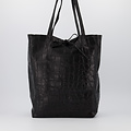 Mia - Croco - Shoulder bags - Black - 23 -