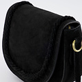 Chelsea - Suede - Crossbodytassen - Zwart - 23