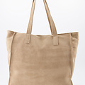 Cleo - Suede - Hand bags - Beige - 4 - Bronze