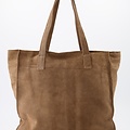Cleo - Suede - Hand bags - Taupe - 24 - Bronze